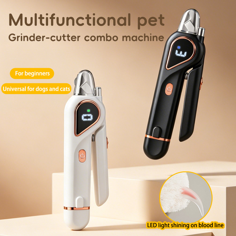 Pet Nail Grinder - Obcinacz do pazurów 2w1 z frezem,