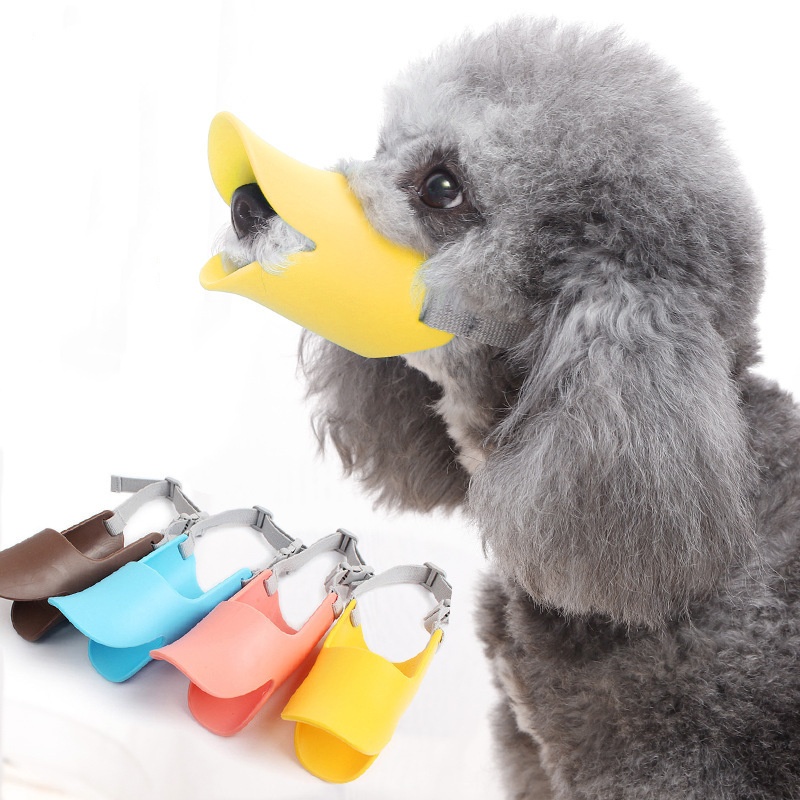 Dog Muzzle Silicone - Nowy Regulowany Silikonowy Kaganiec dla Psa