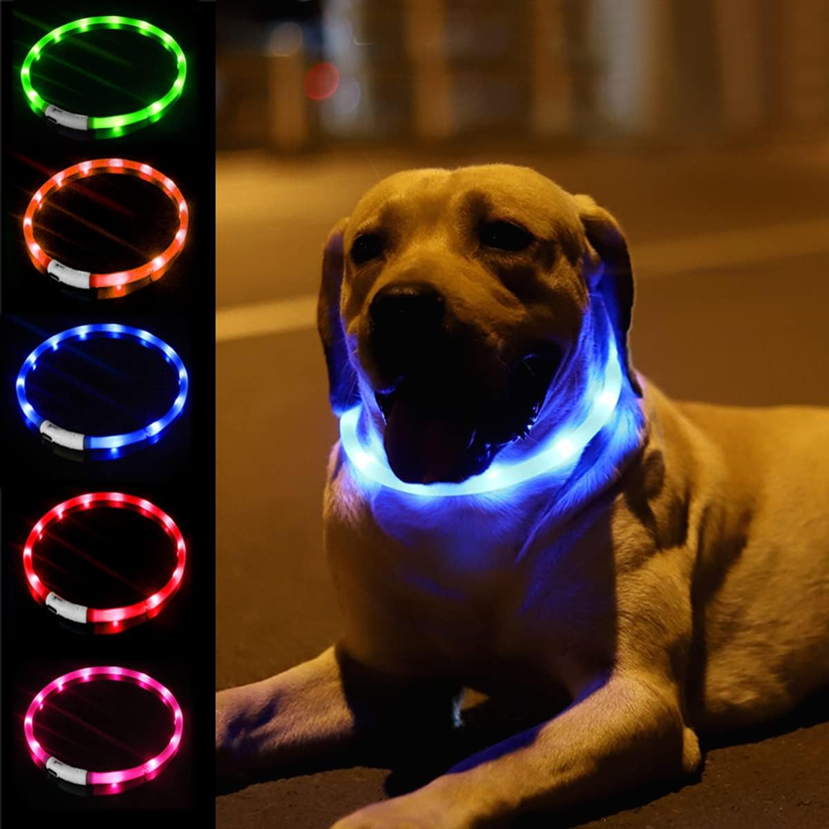 Silikonowa obroża LED dla psa, – Dog Muzzle Silicone recenzja i cena