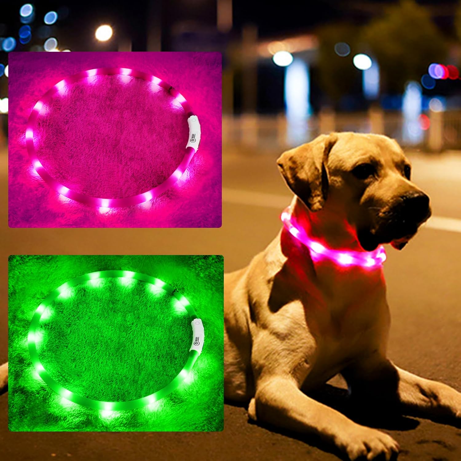 Silikonowa obroża LED dla psa, – Dog Muzzle Silicone recenzja i cena