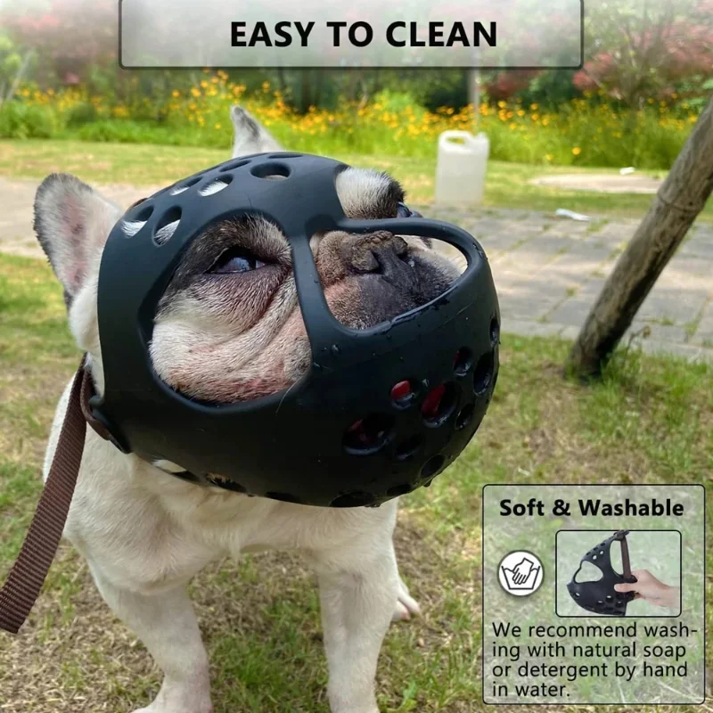 Kaganiec dla psów dla psów z k – Dog Muzzle Silicone recenzja i cena