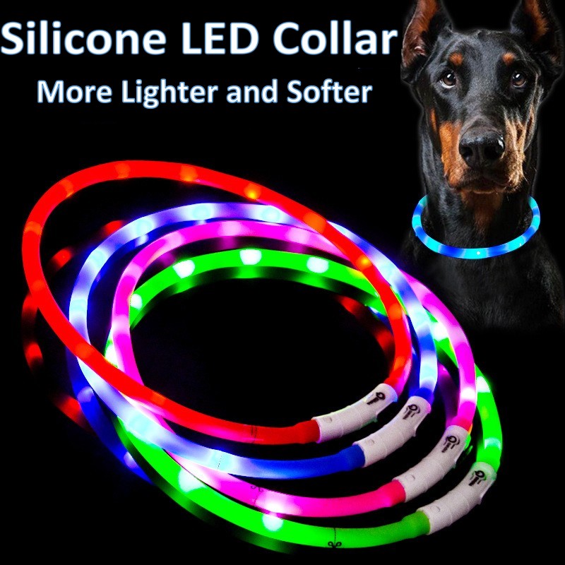 Silikonowa obroża LED dla psa  – Dog Muzzle Silicone recenzja i cena