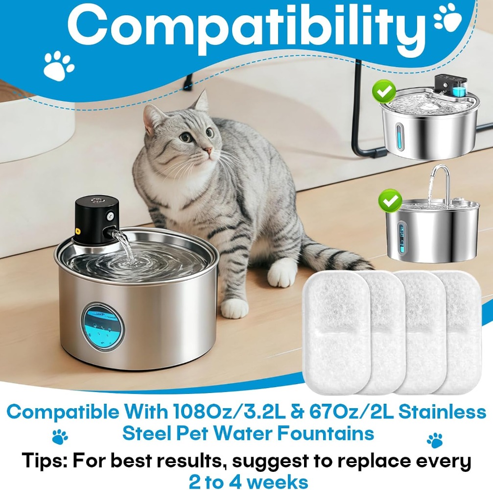 Wymienny filtr do fontanny dla – Cat Water Fountain Filter recenzja i cena