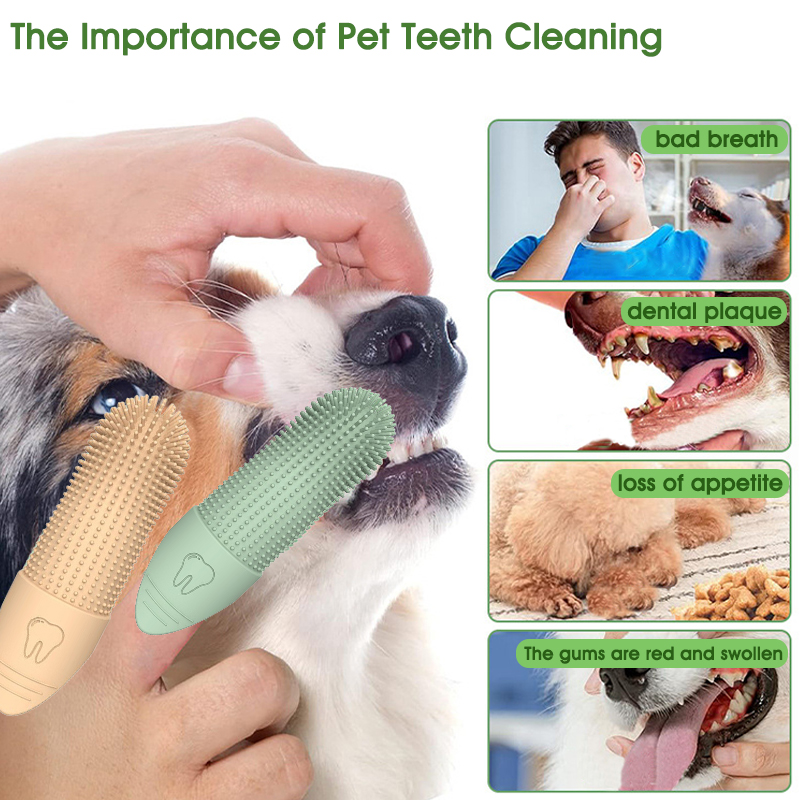 Zestaw szczoteczek do zębów dl – Dog Muzzle Silicone recenzja i cena