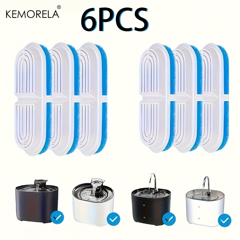 KEMORELA 6/10/16 szt. Filtry d – Cat Water Fountain Filter recenzja i cena