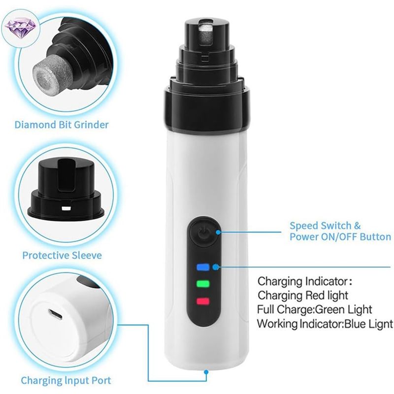 AT84-Pet Nail Trimmer - Szczot – Pet Nail Grinder recenzja i cena